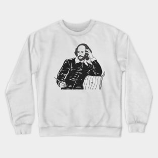 Shakespear Hand Drawn Crewneck Sweatshirt